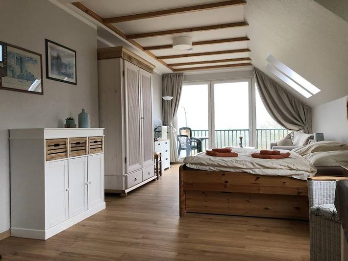 Ferienwohnung für 2 Personen, mit Balkon und Sauna, kinderfreundlich in Sahlenburg - 2