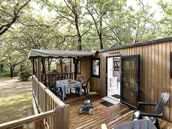 Mobil home pour 4 personnes, avec bassin pour enfant, animaux acceptés à Loupiac (Lot) - 2