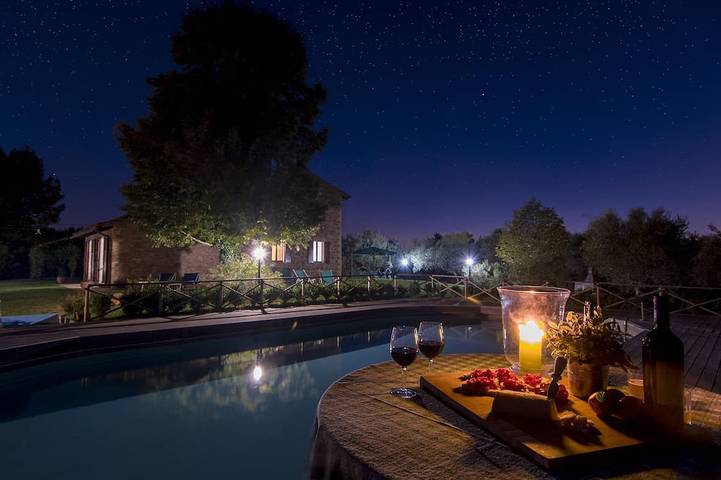 Ferienhaus für 12 Personen, mit Garten