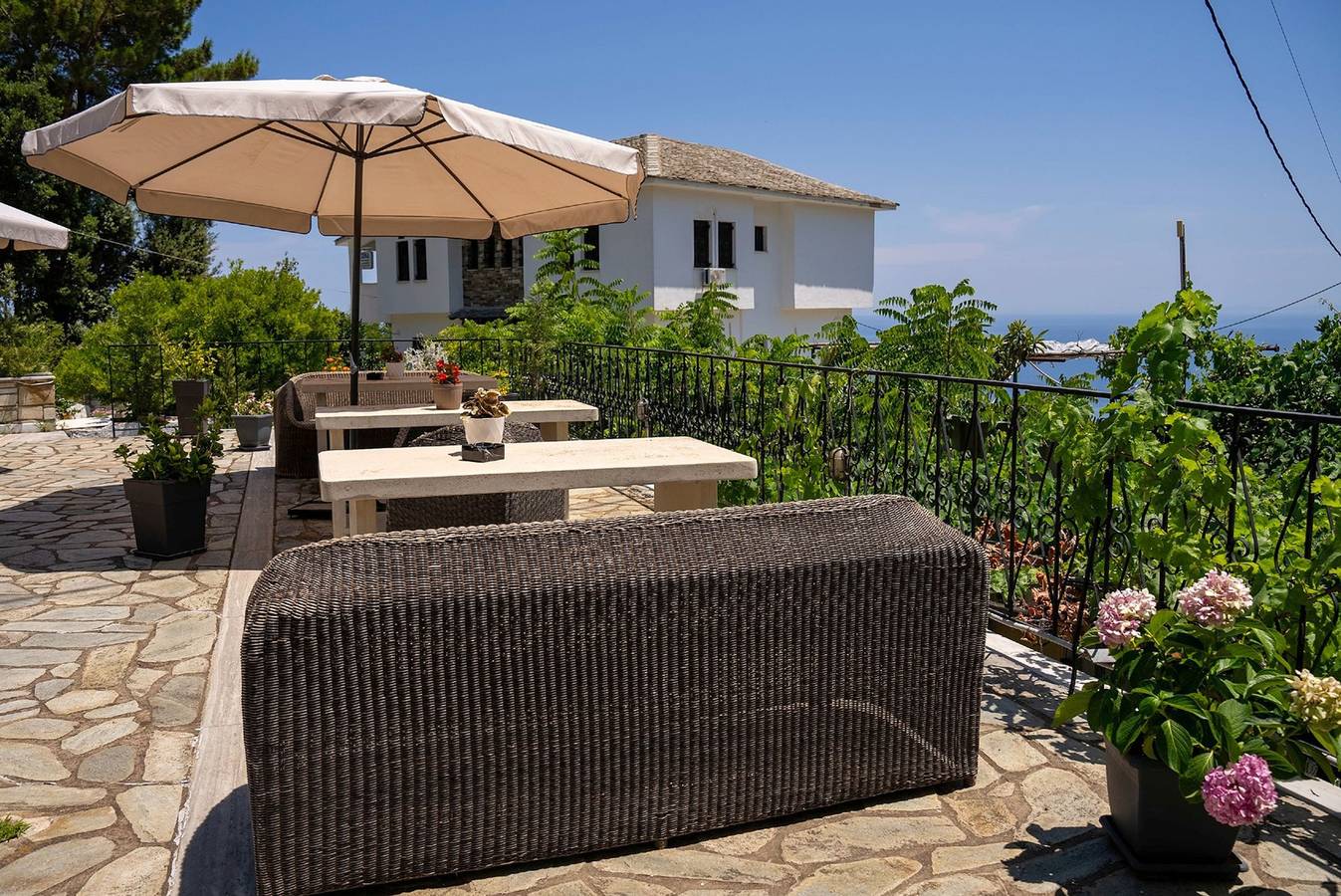 Gehele studio, Studio voor 2 personen met terras in Mouresi, Magnisia