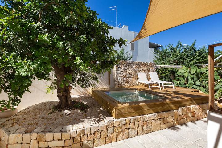 Ferienhaus für 7 Personen, mit Pool
