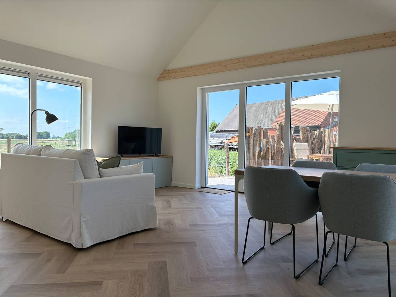 Neues Ferienhaus für 2 Personen mit Panoramablick und Klimaanlage in Koudekerke in Koudekerke, Walcheren