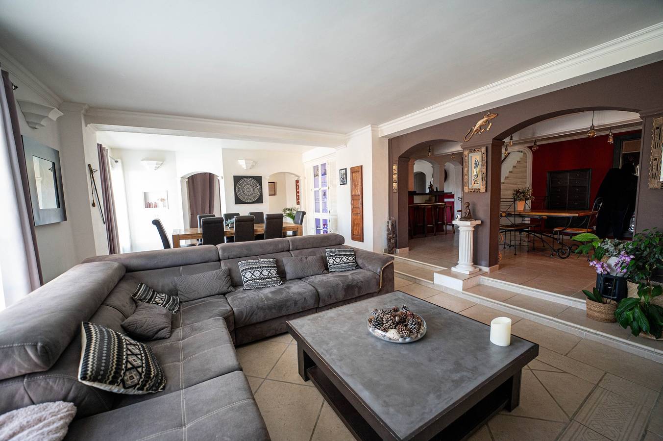 Villa Belle Évasion: piscina climatizada, aire acondicionado y parking privado in Trans-en-Provence, Region de Draguignan