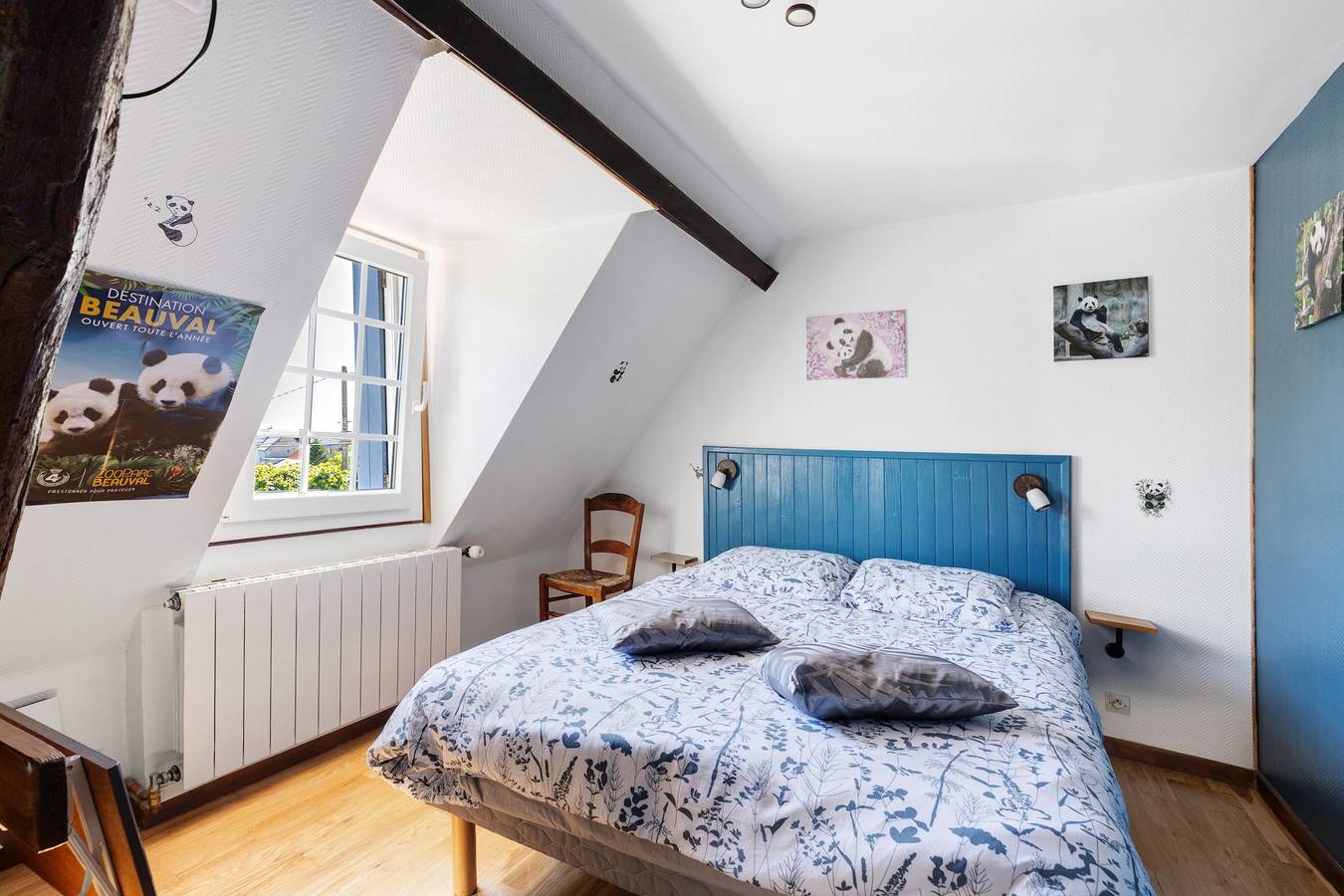 Chambre d’hôtes « La Ferme Des Bigornes - Panda » avec terrasse, jardin partagés et Wi-Fi in Châtillon-sur-Indre, Région de Châteauroux