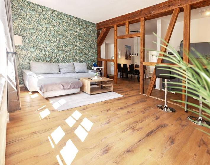 Ferienwohnung für 6 Personen, mit Ausblick, mit Haustier in Weihnachtsmarkt Erfurt