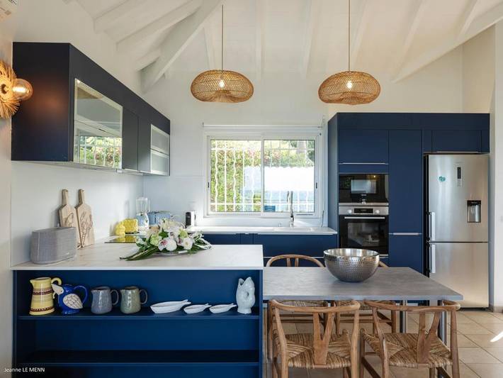 Location de vacances pour 6 personnes, avec jardin et piscine, animaux acceptés dans Friars Bay Saint Martin - 4