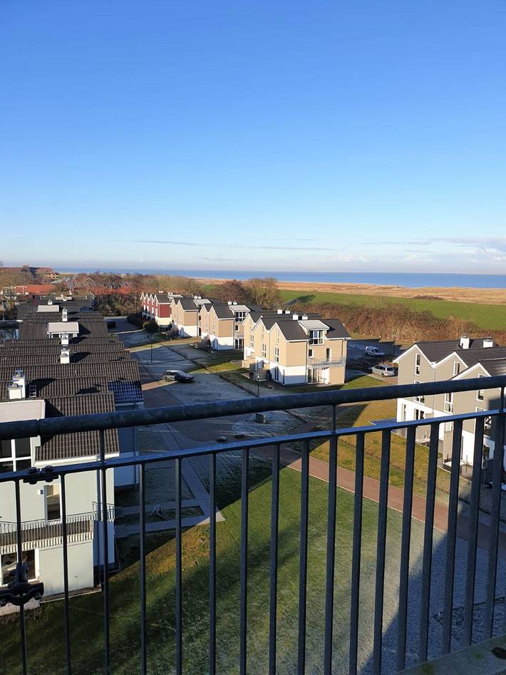 Ferienwohnung für 2 Personen, mit Balkon und Ausblick in Schillig, Wangerland