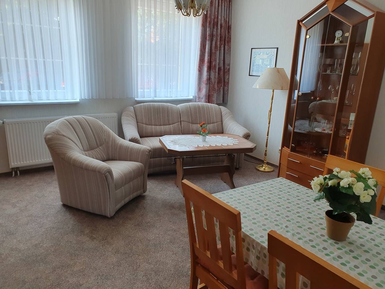 Ganze Ferienwohnung, Ferienwohnung 1, unten in Bad Wilsnack, Prignitz