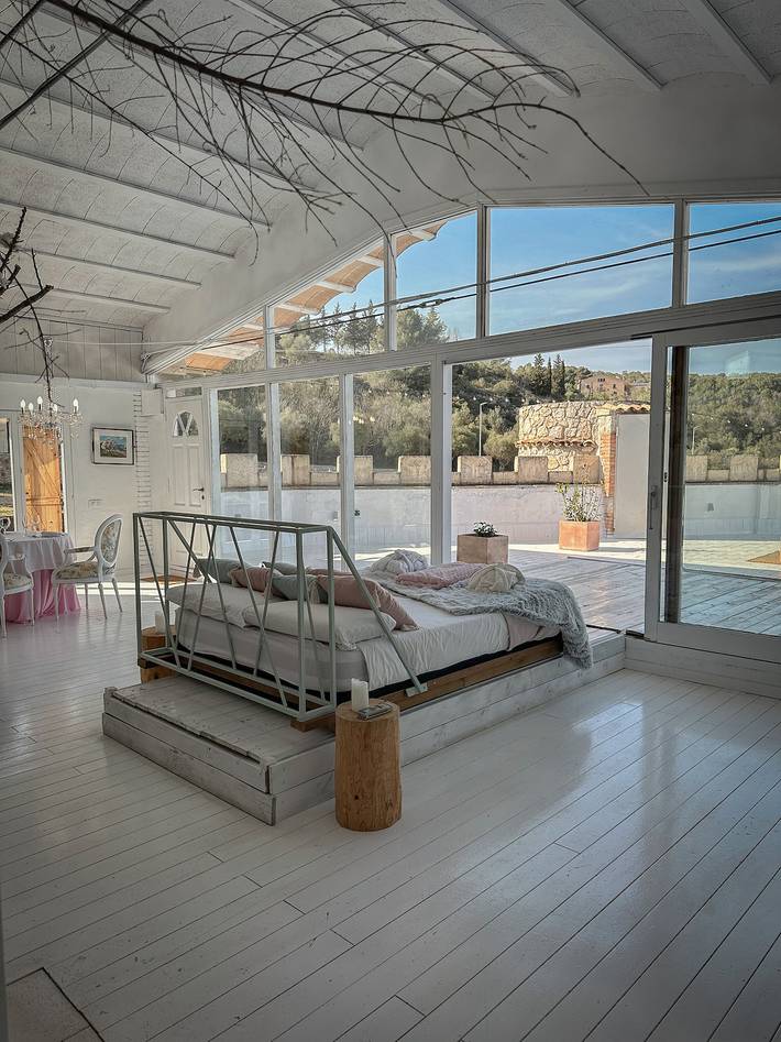 Apartamento para 2 personas, con jacuzzi en Canyelles (Barcelona)