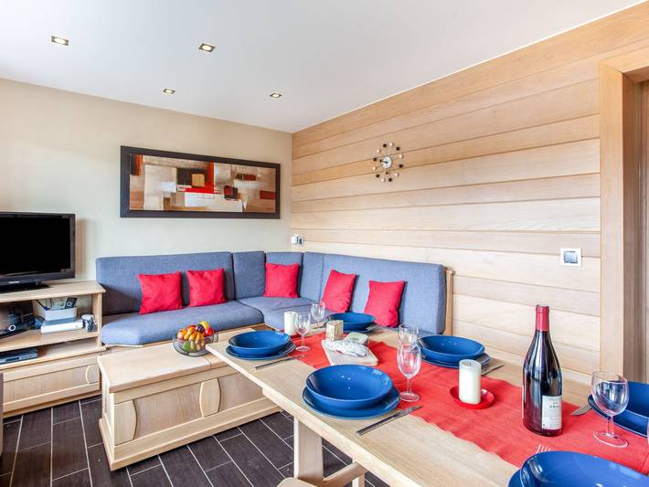 Gîte pour 6 personnes, avec balcon à Tignes - 4