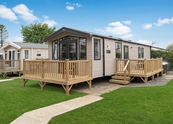 Caravan for 6 people in South-Wales