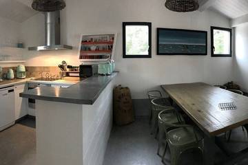 Gîte pour 6 personnes, avec terrasse dans Plage des Huttes