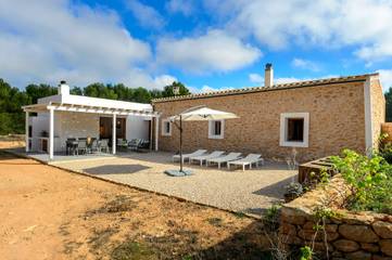 Ferienhaus in El Pilar de la Mola, Formentera für 6 