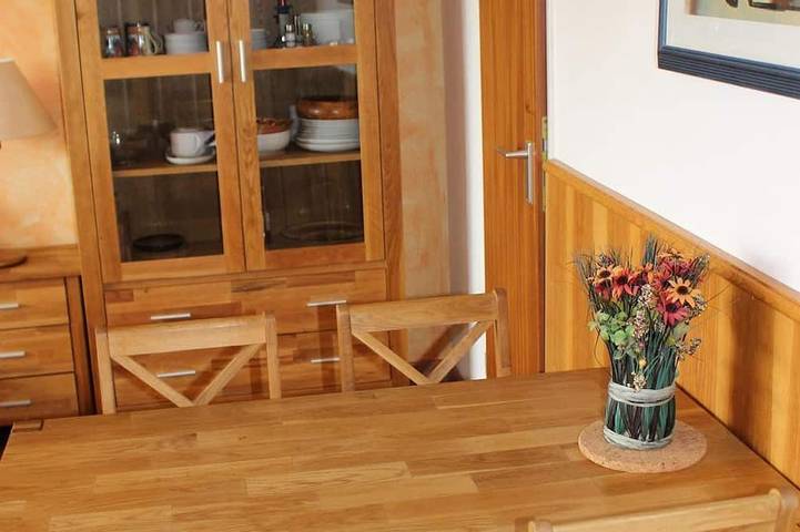 Ferienwohnung für 3 Personen, mit Garten und Sauna