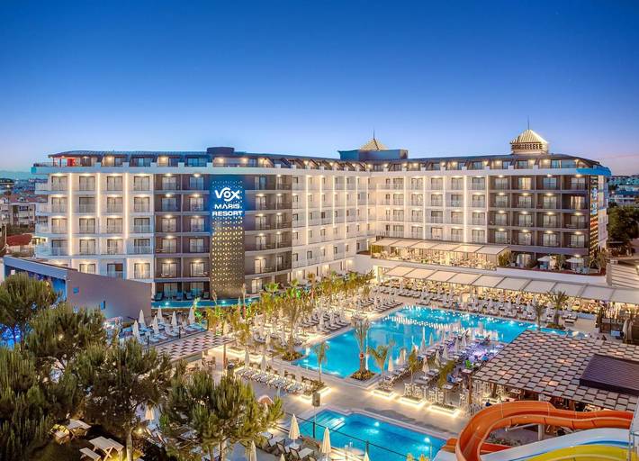 Hotel voor 3 personen, with sauna and zwembad as well as uitzicht and tuin in Side