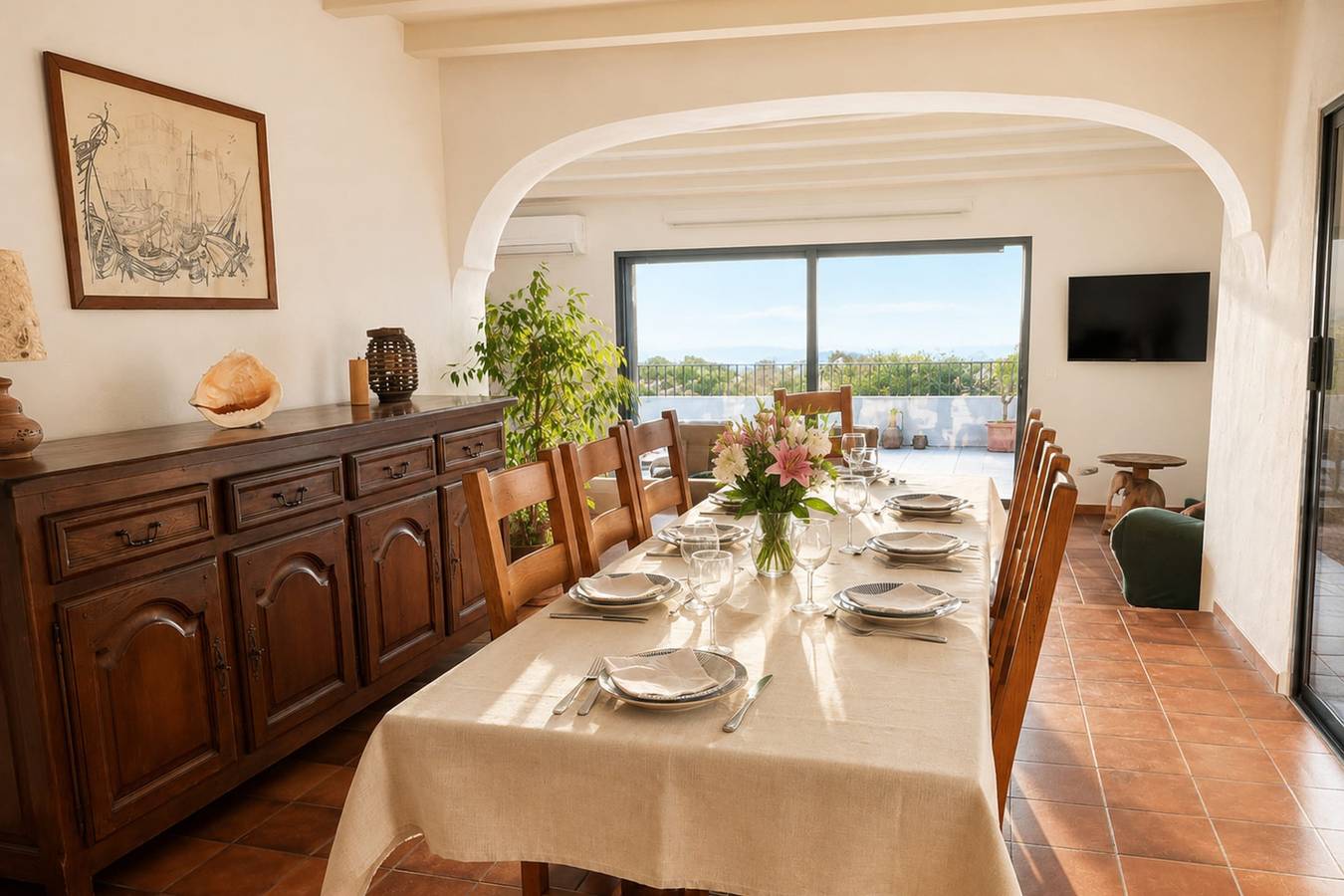 Villa with sea view and swimming pool in St-Aygulf in Saint-Aygulf, Frejus