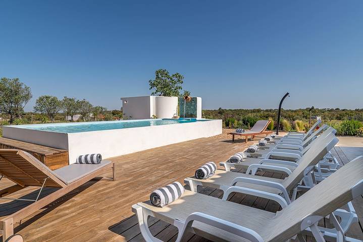 Chalet para 20 personas, con terraza y jardín en Alentejo - 4