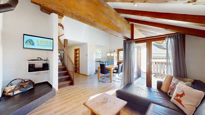 Ferienwohnung für 6 Personen, mit Balkon und Sauna sowie Whirlpool - 1