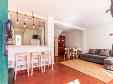 Casa de huéspedes para 8 personas, con terraza en Costa da Caparica