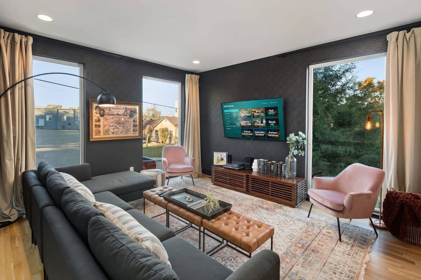 Luxury Retreat Double Rooftop Deck Game Room in Nashville, Tennessee