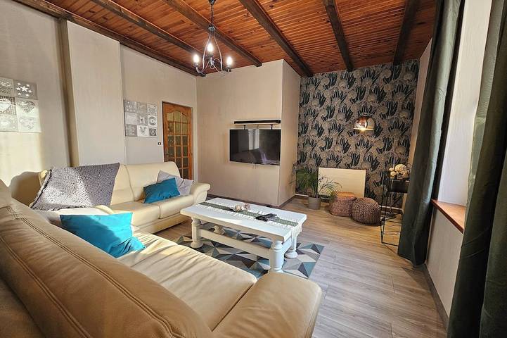 Appartement de vacances pour 7 personnes, avec jardin
