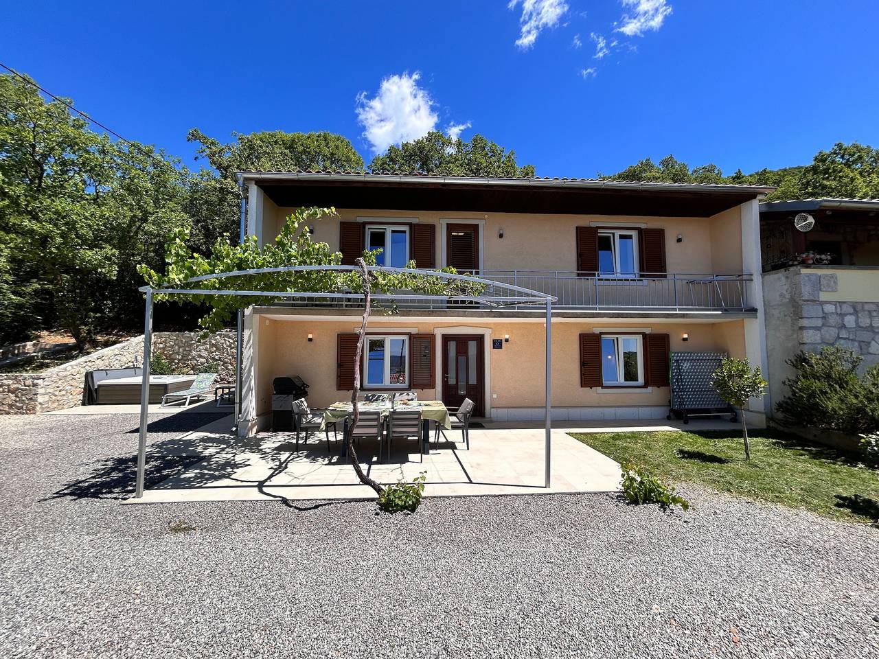 Ferienhaus 'Vacation House Martin' mit Meerblick, Wlan und Klimaanlage in Bribir, Primorje-Gorski Kotar