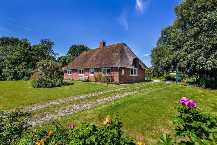 Ferienhaus für 4 Personen, mit Garten und Ausblick in Emmelsbüll-Horsbüll