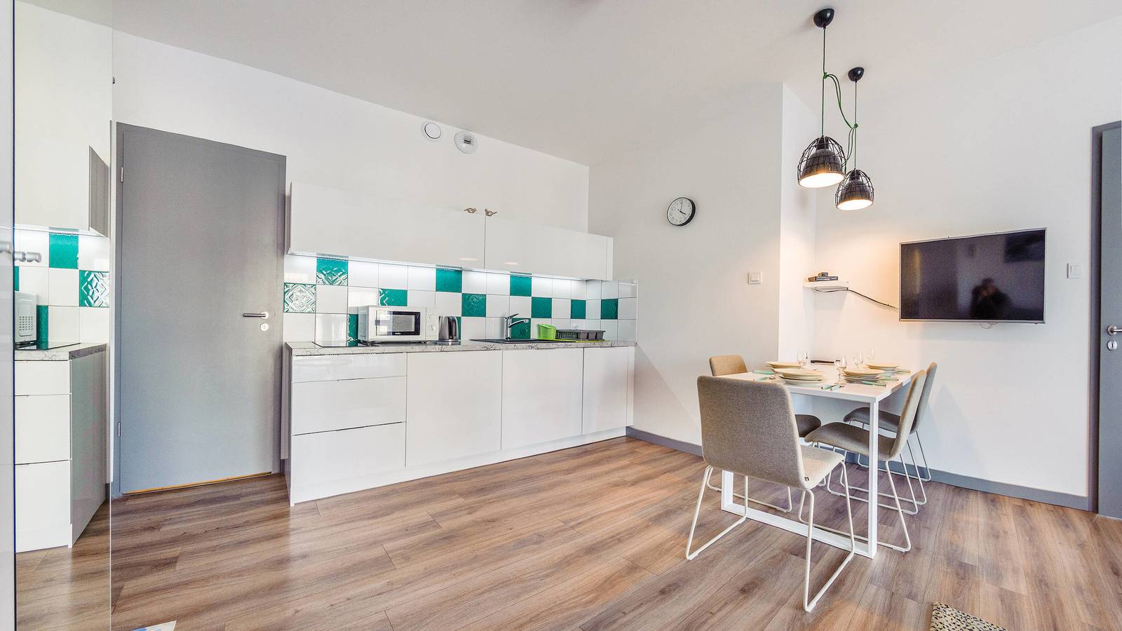 Cały apartament wypoczynkowy, Apartament wakacyjny dla 4 osób z balkon in Ustronie Morskie, Baltic Sea Pomerania