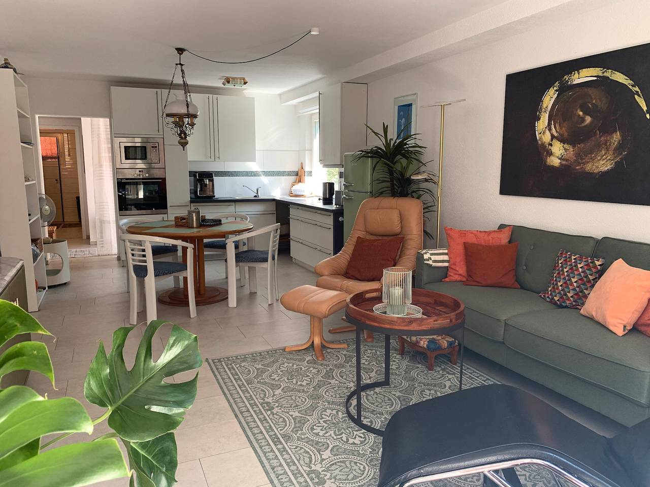 Ganze Wohnung, Apartment 'Buntspecht' mit Bergblick, privater Terrasse und Wlan in Bad Wildbad, Nordschwarzwald