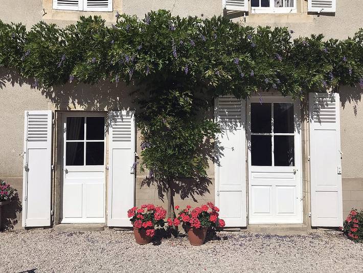 Domaine de Congey - Chambres d'hôtes - Chambre des Ifs (louée dans la suite familiale 6 pers) in L'Étang-Vergy, Région de Dijon