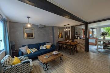 Location de vacances pour 5 personnes, avec jardin et jacuzzi, animaux acceptés à Fervaques