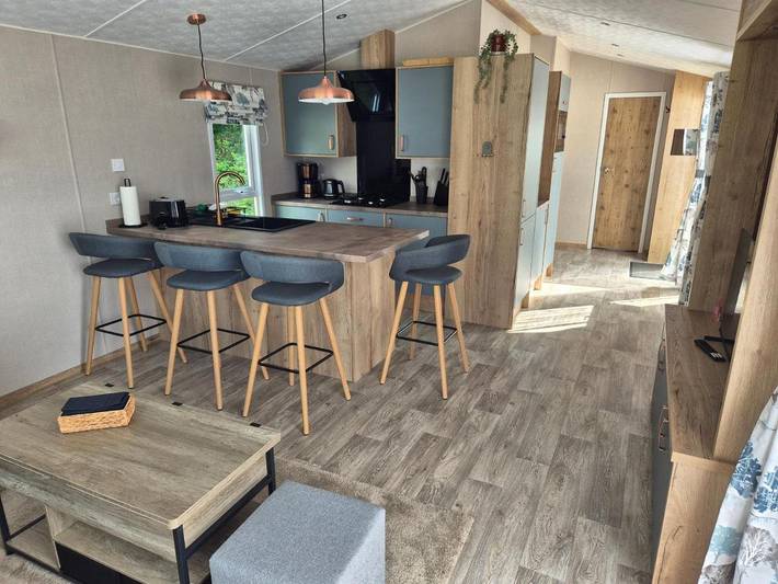 Ferienhaus für 3 Personen, mit Terrasse und Seeblick sowie Ausblick im Münsterland - 3