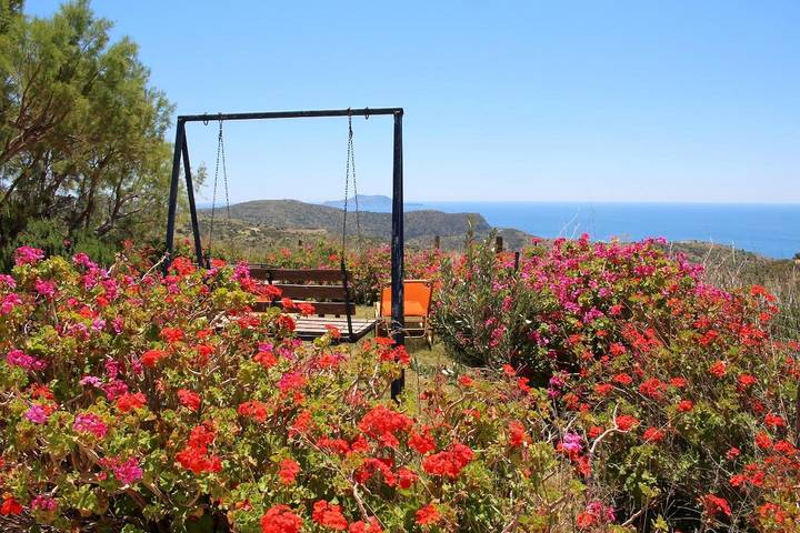 Ferienhaus für 5 Personen, mit Terrasse und Garten sowie Ausblick in Rethymno und Umgebung - 3