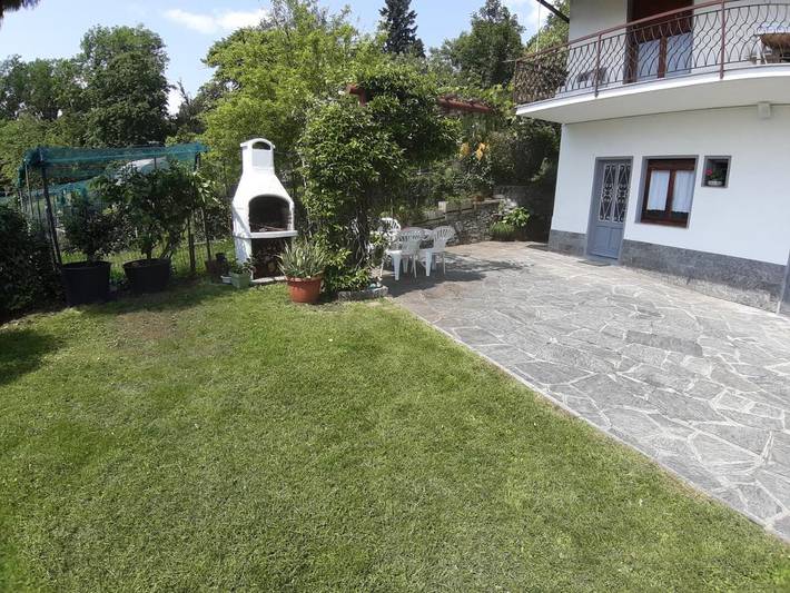 Ferienhaus für 3 Personen, mit Terrasse und Garten sowie Ausblick