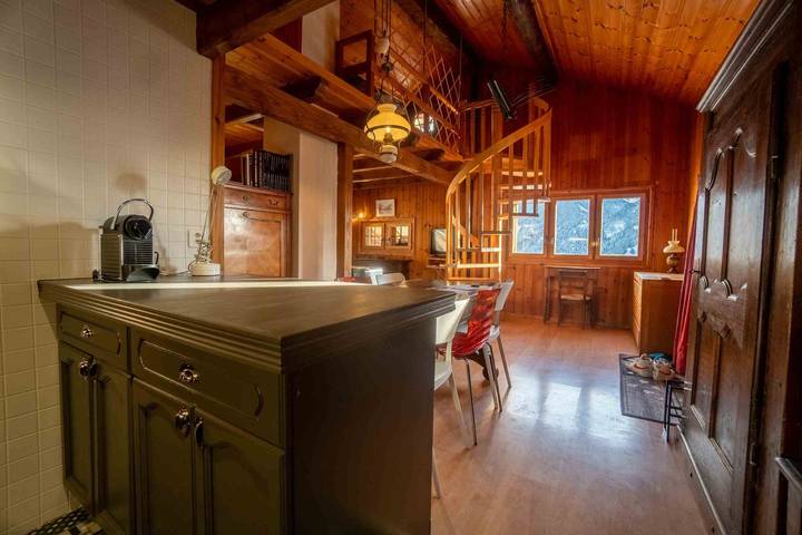 Gîte pour 3 personnes, avec Balcon/Terrasse ainsi que Terrasse et Jardin à Gryon