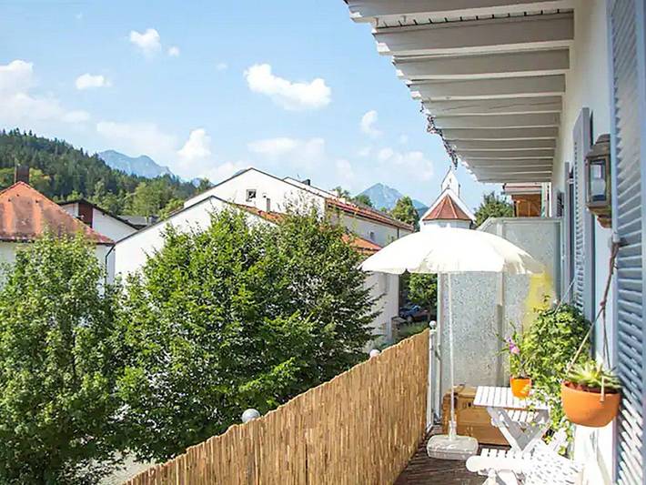 Ferienwohnung für 2 Personen, mit Balkon bei Neuschwanstein - 4