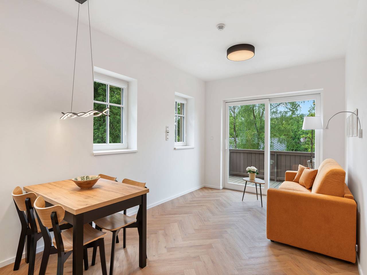 Ganze Wohnung, V kapradí in Herrnskretschen, Böhmische Schweiz