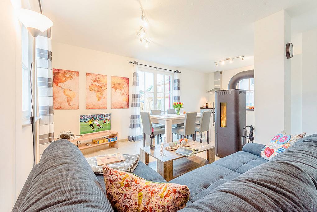 Maison de vacances pour 6 personnes avec jardin in Ostseebad Glowe, Glowe