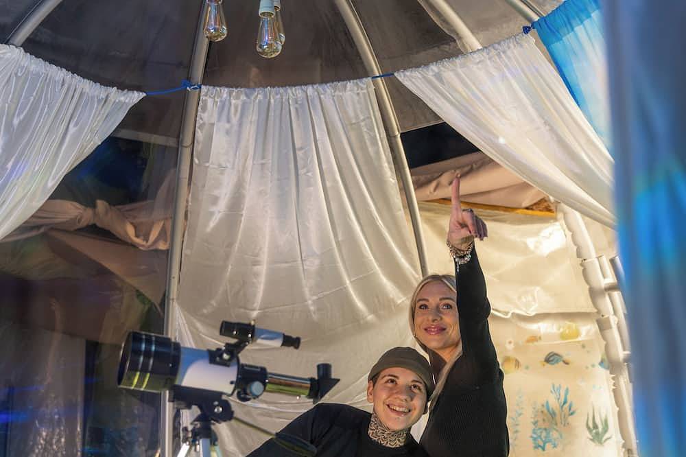 Bubble View in Bisceglie, Via Francigena