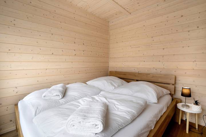 Ferienwohnung für 4 Personen, mit Garten und Sauna sowie Seeblick, mit Haustier - 1