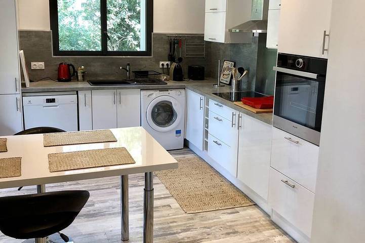 Appartement de vacances pour 6 personnes, avec jardin et balcon