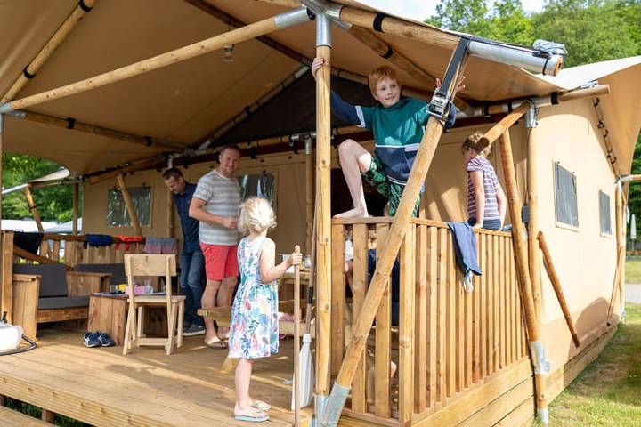 Camping voor 5 personen, met Balkon/Terras en Terras in Provincie Utrecht