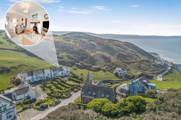 Cottage for 4 people, with terrace in Mortehoe