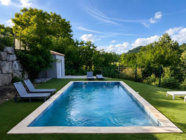 Villa „Des Rives Et Chevaux 07“ im Herzen des Val de Ligne, Süd-Ardèche in Montréal (Ardèche), Ardèche