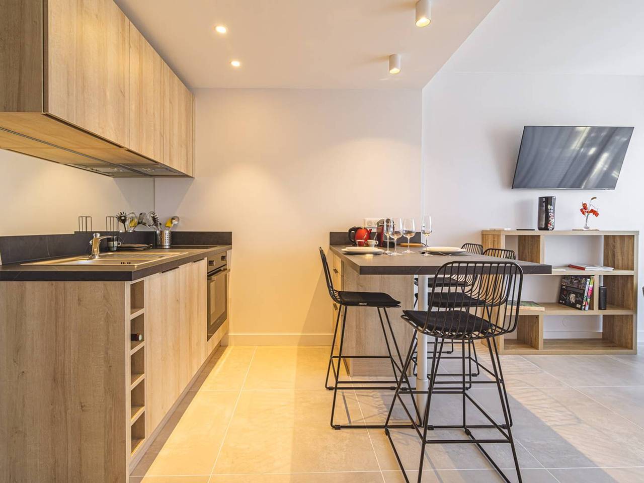 Geheel appartement, Elegant Modern Apartment in Reims with Air Conditioning in Reims, Marne