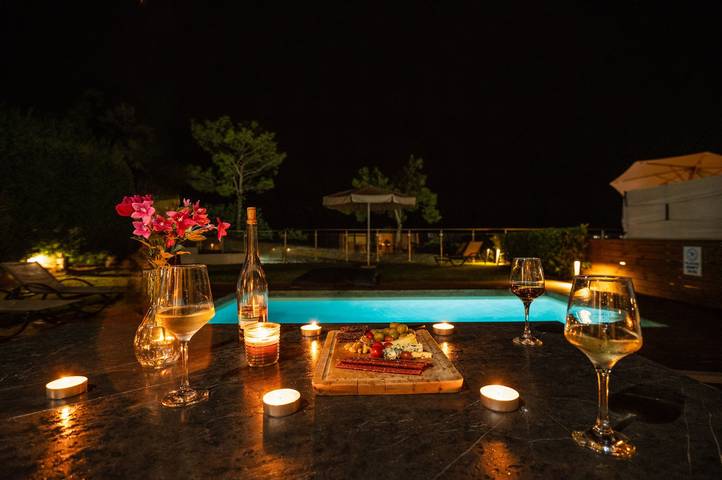 Villa für 6 Personen, mit Balkon und Terrasse sowie Garten und Ausblick in Griechenland - 3
