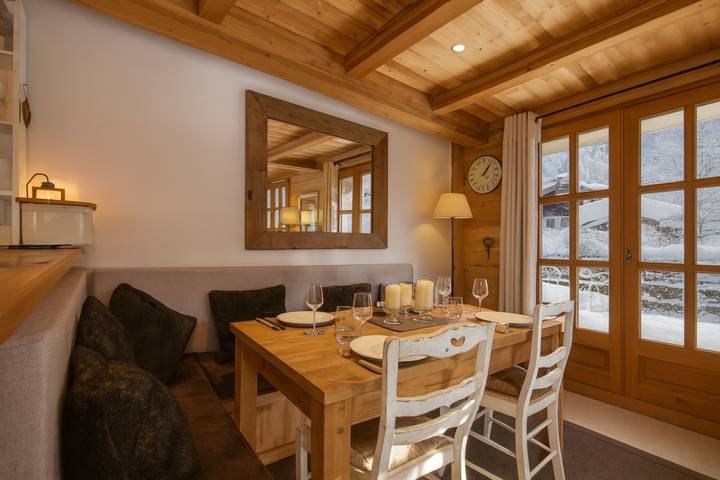 Chalet pour 7 personnes, avec terrasse, adapté aux familles à Chamonix-Mont-Blanc - 3