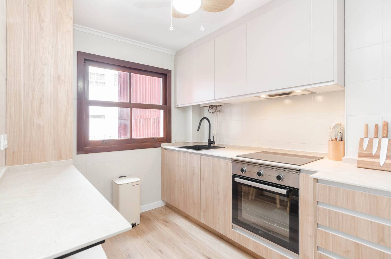 Apartamento entero, Apartamento 'Bilua' con Wi-Fi y Aire Acondicionado in Luanco, Gozón