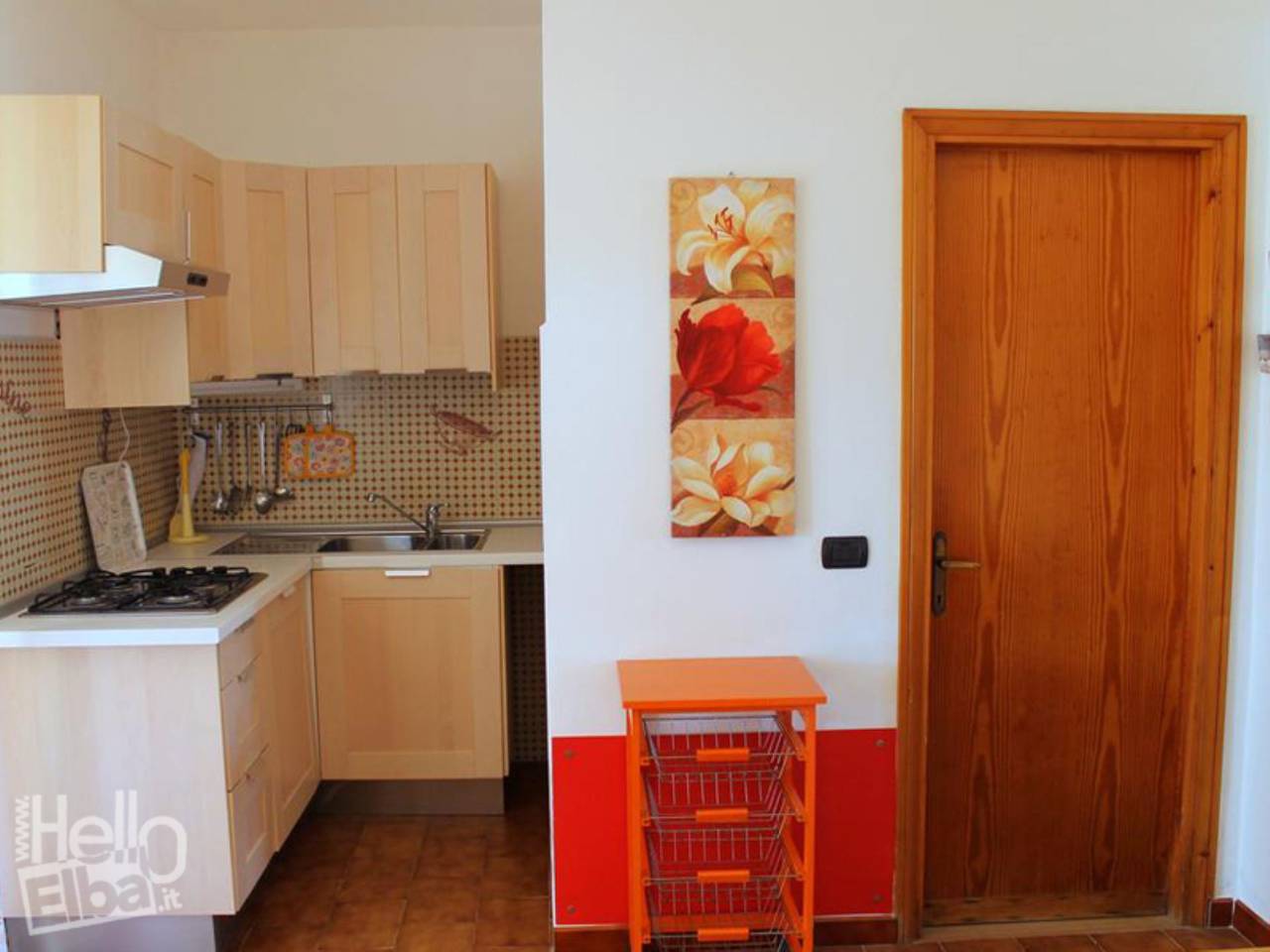 Apartamento vacacional entero, Apartamento de vacaciones para 5 personas con jardín in Lacona, Capoliveri