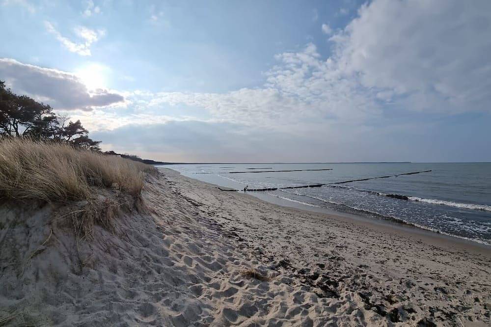 Ganze Wohnung, Schöne Ferienwohung (1) am Nordstrand mit Wlan für bis zu 4 Personen ab 9 € pp in Putgarten, Rügen